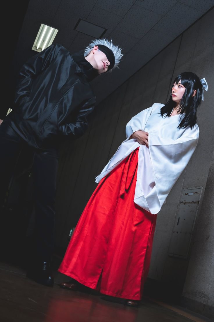melysatoru's tweet photo. Amoo los cosplays de gojo y utahime 😭
#gojohime #jujutsukaisen #satorugojo #utahime https://t.co/iRSxYdDQZt