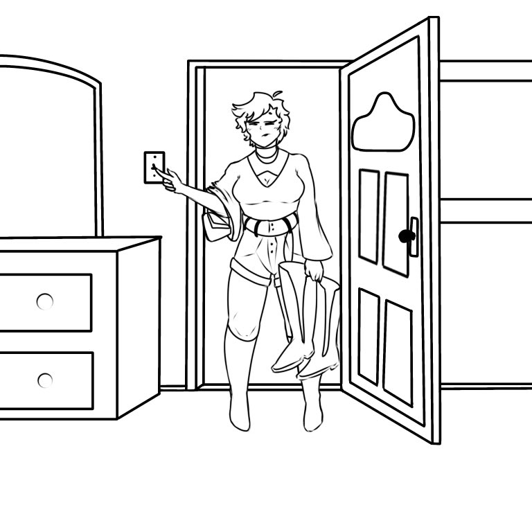 Meeblz96's tweet photo. 30 Day OC Challenge with my Kelmore City OC for @tokkiroze_ 

Day 2: Wearing a mask
Elizabeth hid in Rosaline’s room to scare her. Didn’t go so well.

#ocart #occhallenge #originaluniverse https://t.co/4lGrBT1Zuf