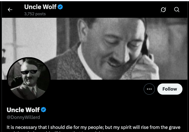 efiminzer's tweet photo. @DonnyWillerd @BoyGeorge When a NZI's mouth is moving, know he's lying against the Jews https://t.co/Vz1NF0Vpas