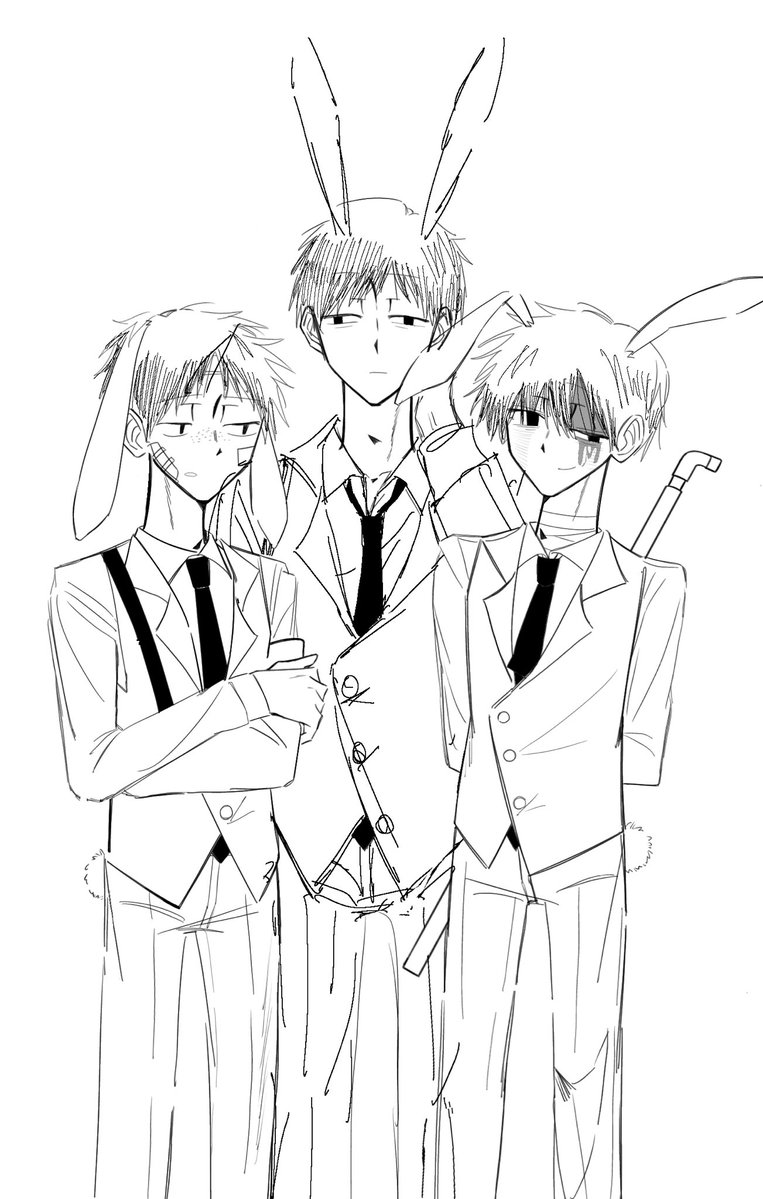 VVl7zlll's tweet photo. バニーの日
トダくんだけガチバニー注意(三枚目) https://t.co/31p8woJ1wG