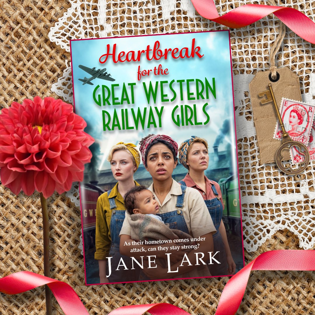 BoldwoodBooks's tweet photo. Discover #HeartbreakforTheGreatWesternRailwayGirls, an emotional addition to @JaneLark's unputdownable saga series 📚 Perfect for fans of Nancy Revell and Daisy Styles! https://t.co/rOi6rw9E8N https://t.co/Ie3xIYMhZ6