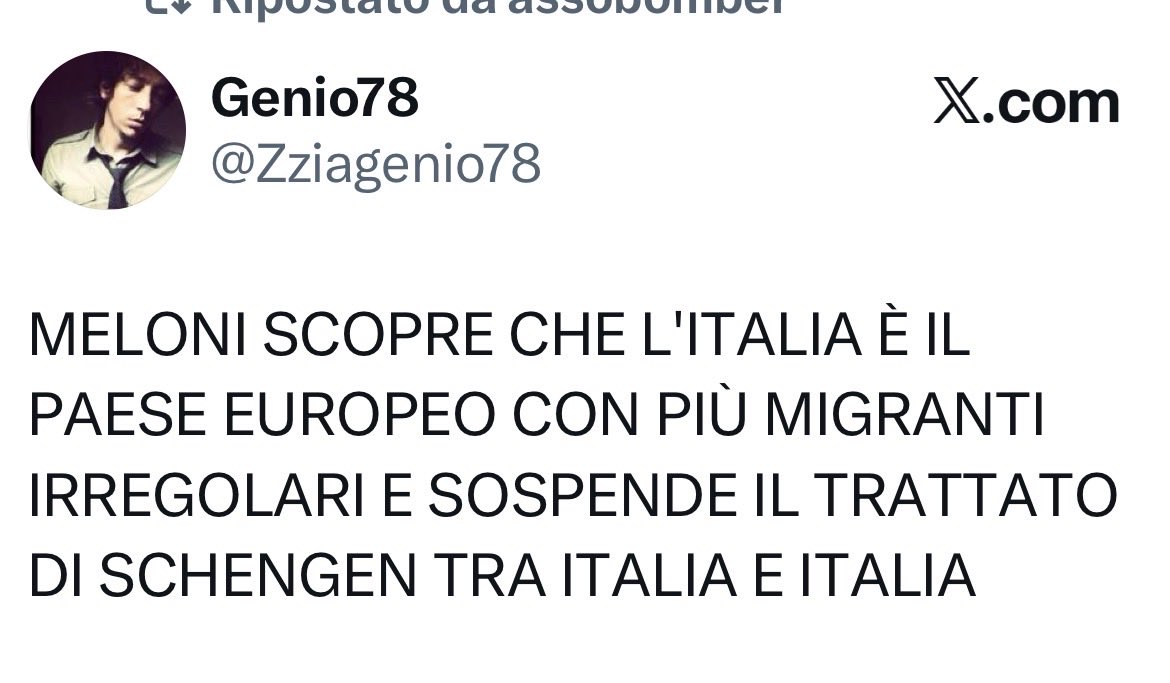 Sandra79210294's tweet photo. @GiorgiaMeloni 🤡 https://t.co/lsh6FbVpgV