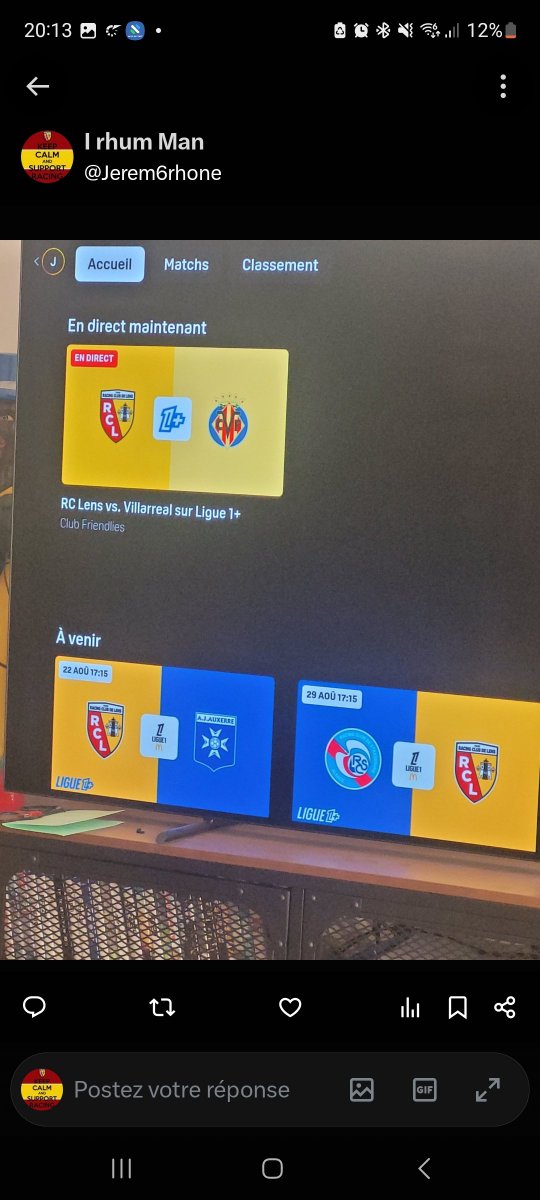 Jerem6rhone's tweet photo. @jackOguy1 @Picl0uT @ligue1plus Sur la télé https://t.co/M4u5YQxQbl