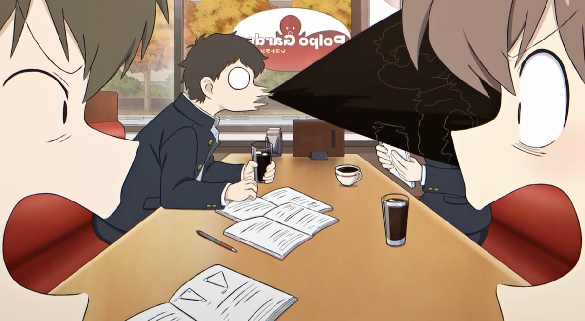 HomoHeroes's tweet photo. Jumping around episodes because i needed to confirm something but i like episode 10 a lot like it's silly and funny tbh and also hirose's prank on takeuchi makes me laugh like wow https://t.co/iPTJct9wfa