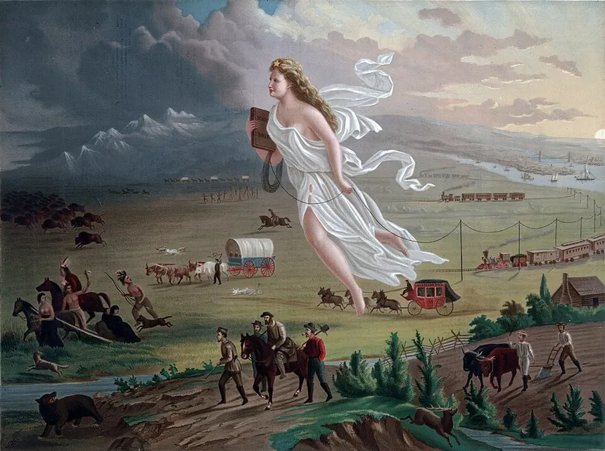 SteveLucier8's tweet photo. Manifest destiny was genocide. Still is. https://t.co/vaAhzd4ukY