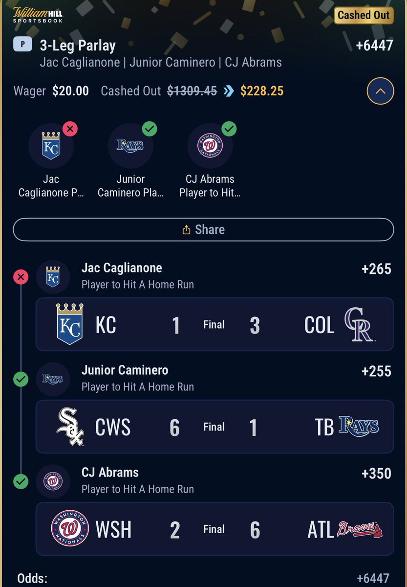 TEEXTIME702's tweet photo. A couple good decisions to cash out ✅ https://t.co/NywIAykNiK