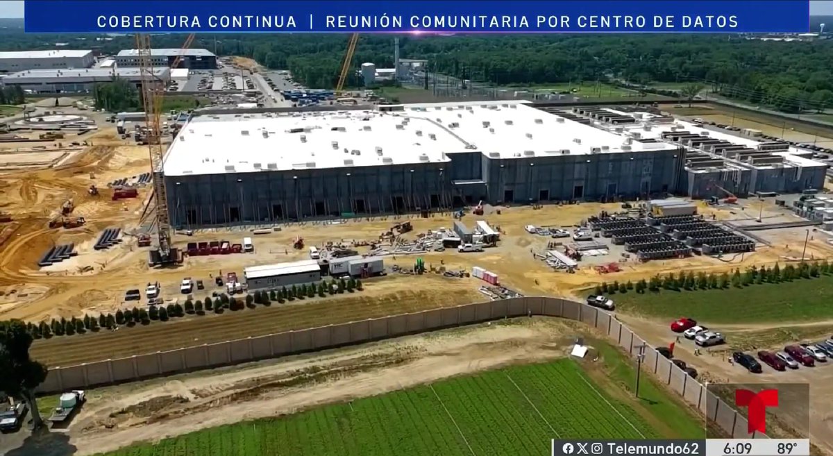 ai_canaries's tweet photo. $NBIS: August 5th could be a big day for the Vineland data center. Here is the full story, and why I am cautiously optimistic.

The Vineland Planning Board meets August 5 to vote on DataOne's amended site plan.

This hearing has already slipped multiple times since its original date of March 26, each time tied to DataOne revising its plans, including the shift from gas engines to Bloom Energy fuel cells. Residents are actively organizing opposition ahead of the hearing over noise, water use, and electricity demand.

Worth understanding how this actually works: it's a quasi-judicial hearing, not a town hall. DataOne presents its case through expert witnesses (engineers, traffic consultants, planners) testifying under oath. The public gets a comment period, but it's more structured and limited than an open town-hall format.

Why am I leaning optimistic on approval?

- It's an amendment, not a fresh entitlement. Phase 1 is already built and operating, and the original site plan was approved back in 2024.

- Power: DataOne's original natural-gas plan already called for producing 85% of the site's energy on-site, limiting reliance on grid power. On top of that, the shift to Bloom Energy fuel cells is a real emissions improvement over the original gas-engine design (for comparison, Oracle reported a ~92% NOx cut from a similar fuel-cell switch at its Doña Ana site in NM).

- Water: DataOne says the facility uses a closed-loop system needing only an initial fill plus occasional top-offs, with overall consumption below some existing industrial users already in Vineland.

- Noise: On March 10th, Cumberland County's Health Dept issued a formal Notice of Violation for noise exceeding 50 dB between 10pm–7am. DataOne says it's since fixed this, citing county monitoring showing full compliance as of April.

Finally, Nebius just published its 2025 Sustainability Report on July 30th, showing concrete engagement with the community and a drive to minimize disruption in the areas where it operates.

Sources:

- Official meeting notice / Project No. PBA-26-00001, City of Vineland Planning Board
- SNJ Today: postponement history & noise ordinance compliance claim.
- GovTech / CBS Philadelphia / Press of Atlantic City / VinelandToday: noise violation & class action lawsuit coverage
- Nebius Group 2025 Sustainability Report (published July 30, 2026)

Image: Telemundo62