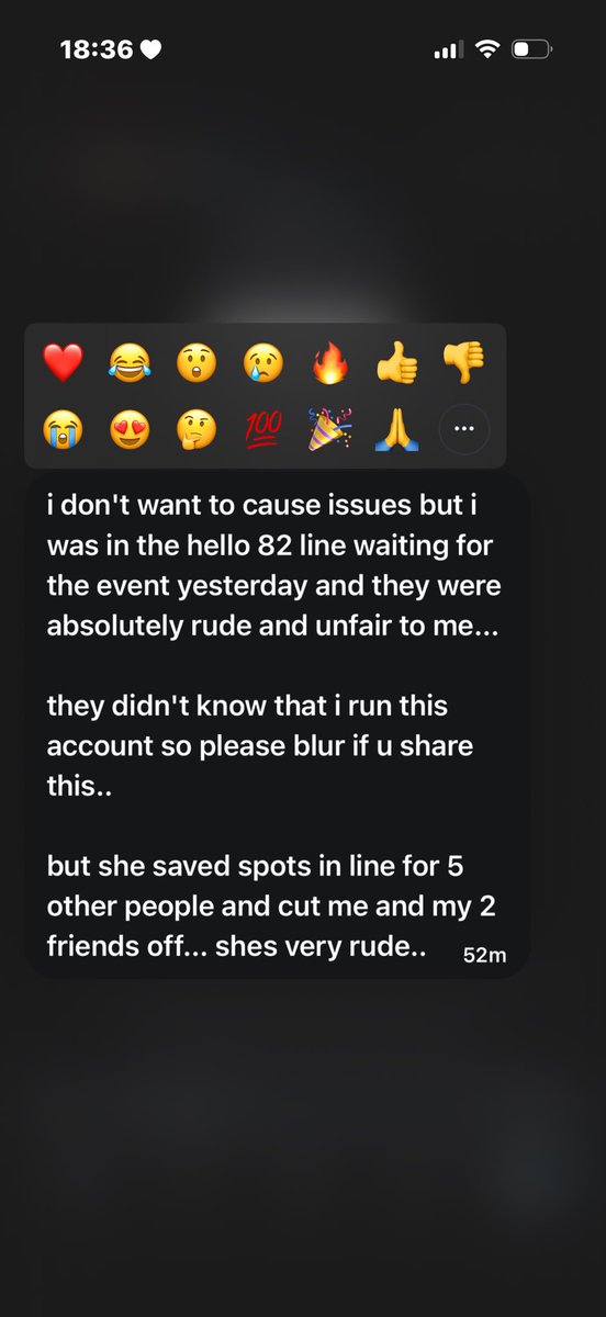 lipvvess's tweet photo. it just keeps piling up lol (i was told last tour she did all /almost all usa stops and her friend group was pushing people and being rude even tho they saw artms every stop😭) and now the current events like😭 https://t.co/k1CTkuGViR