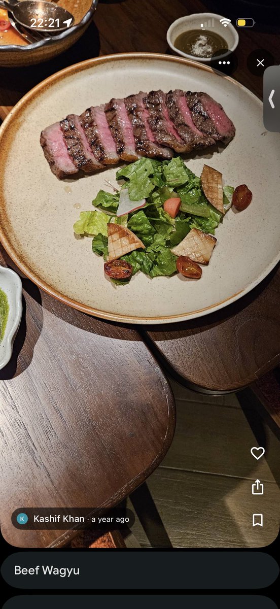 mumiemimimu's tweet photo. มาร์คไปกินข้าวที่ rooftop สักที่เลยไปถาม chat gpt มันลิสร้านมาให้ ไล่หา แล้วเจออันที่จานตรงกันคือ nobu อันที่แชทบอกว่าดูเหมือนจะไม่ 55555555555555 https://t.co/ZTN0geHLVk