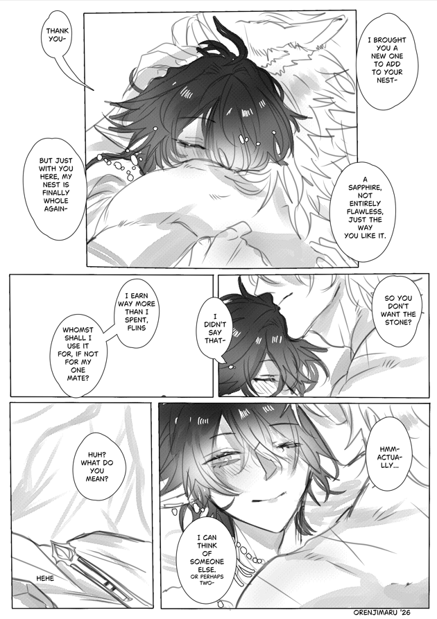 orenjimaru_2's tweet photo. #Varflins arranged fae marriage AU 
timeskip when they finally get their shit together lmao

Nesting (🔥🫃one page in the replies) https://t.co/8I0exIq4YL