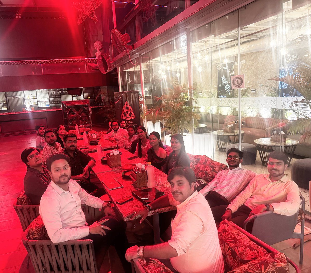 _Pranchal_Gupta's tweet photo. Last night was one of those special moments—filled with laughter, music, dance, delicious food, and unforgettable time spent with an incredible team🥇🏆

Being a part of TROIKA is a matter of pride and happiness for all of us 💯

#teamtroika #troika #pranchalgupta Pranchal Gupta https://t.co/IoqPsdWej2