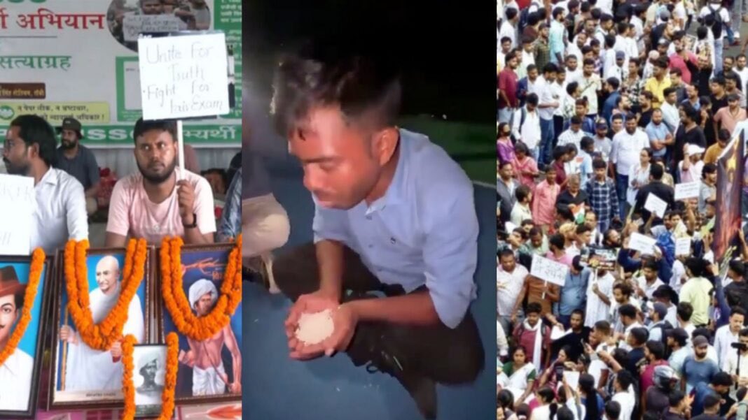 Being_Humor's tweet photo. The Jharkhand protest is exactly how real students protest. It has sincerity and intent.

No one is making Instagram Reels, no one is coming for free food, and no one is abusing the government.

It’s all about demanding justice and accountability.

Abhijeet Dipke and his team will never go there because the protest has no hidden agenda.