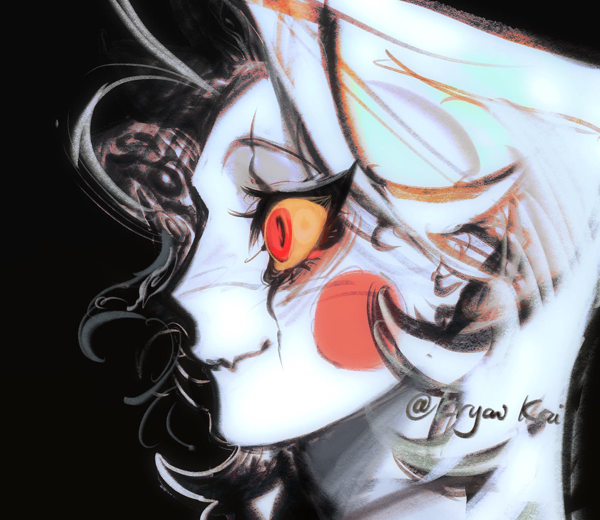 kaikaisenzn's tweet photo. The princess of Hell https://t.co/W08foRGBhh