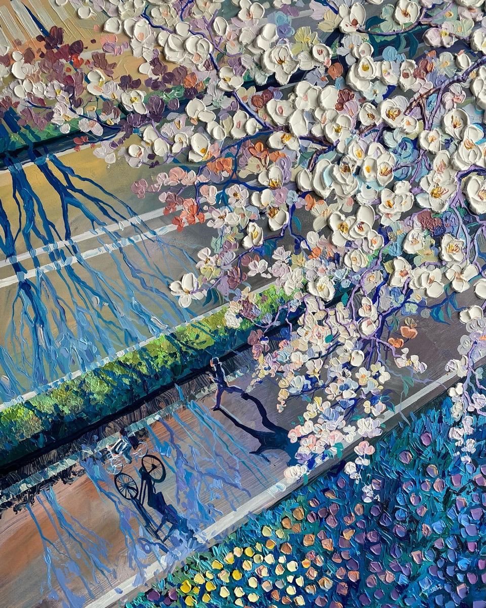 SharkAutis4049's tweet photo. Spring has a habit of borrowing impossible colors. These paintings borrowed them back.
Which one would you steal a minute from your day for?

Artist: @amtrusova

#Art #AcrylicPainting #NatureArt #Spring https://t.co/OdsvVlTpqw