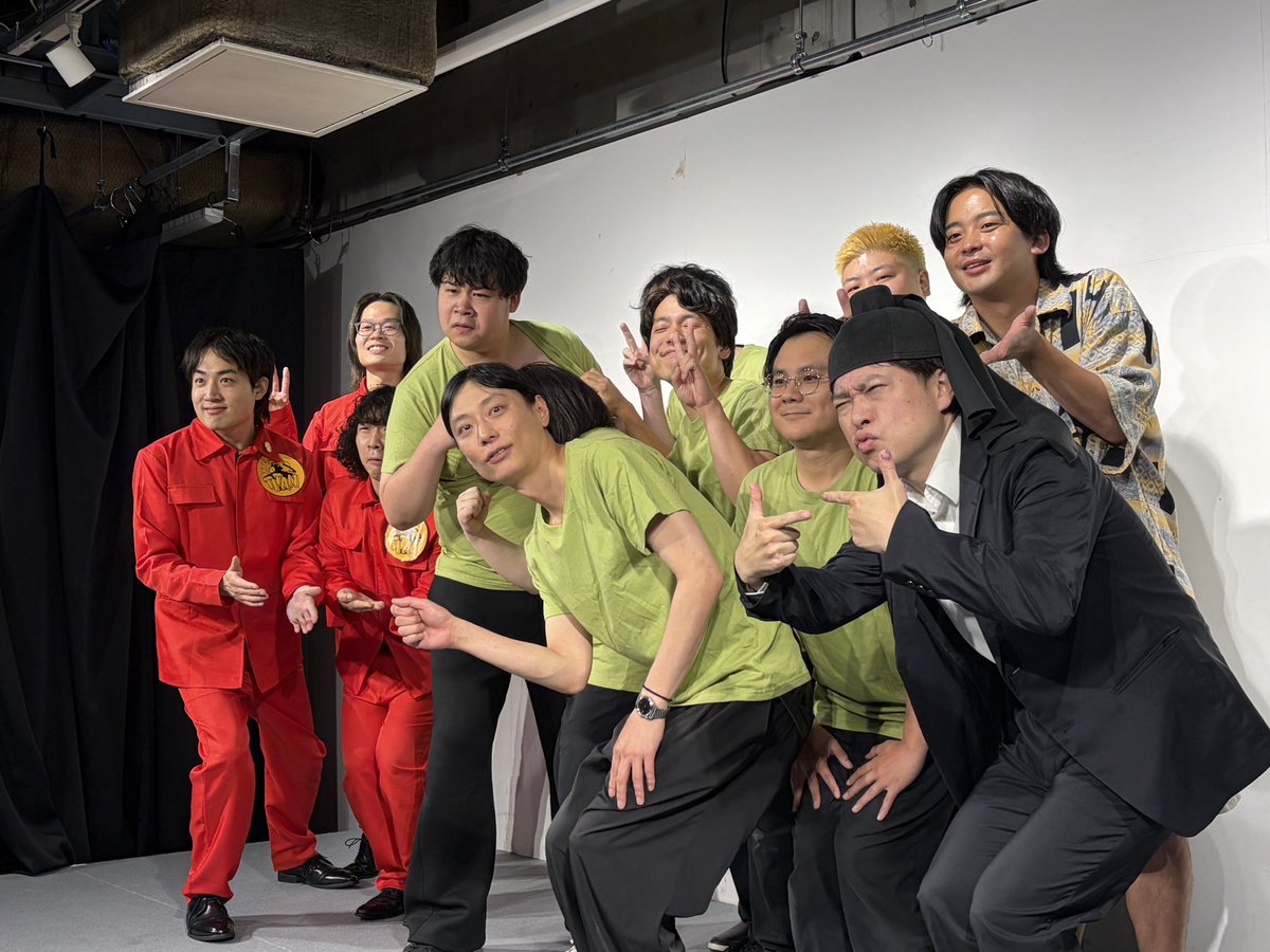 yokota_ph's tweet photo. あさひさんの単独公演観てきましたー！
演技指導のネタ(シネマライブも行きました！)もスーパーのネタ(KOC1回戦も行きました！)もおもしろかったけど、最後の電車のネタがポジティブでよかったです！
演劇パートもみなさんのネタが織り込まれてて素敵な構成でした！
#あさひ反逆軍
#あさひ単独公演
#不死鳥