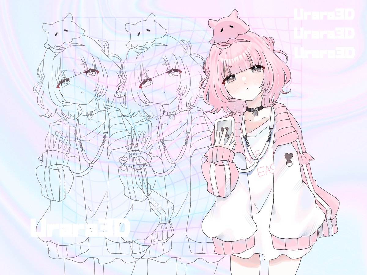 _t1002's tweet photo. とっても楽しみです✨
リプに原寸と透過つけておきます

#うららイラコン 
#Urara_3D https://t.co/hSr7wuqRf8