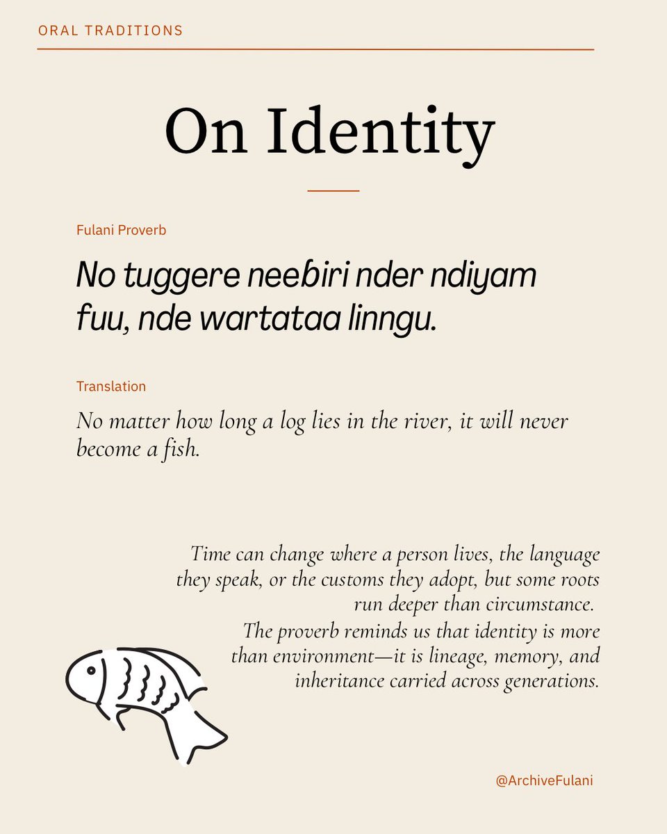 ArchiveFulani's tweet photo. We reflect on Fulani Identity.
Join us throughout the coming weeks. https://t.co/jrdwkZy3no