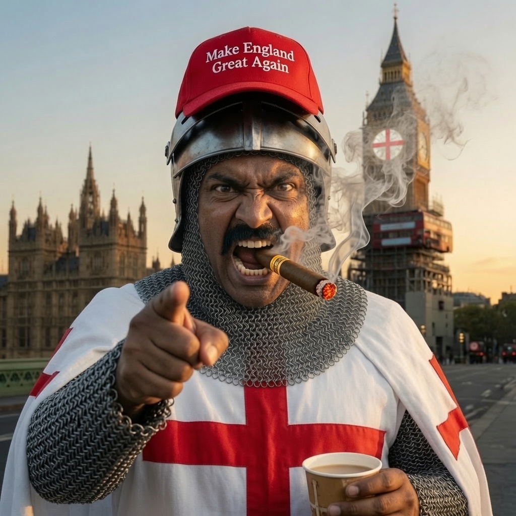 XavierTheGrate's tweet photo. @narindertweets Smoking ages you, open borders destroy the country. Soft people always lecture the wrong thing. British Lion is focused on the invasion, not Farage’s cigarettes. 🦁🏴󠁧󠁢󠁥󠁮󠁧󠁿 https://t.co/PGoYOHpbJV
