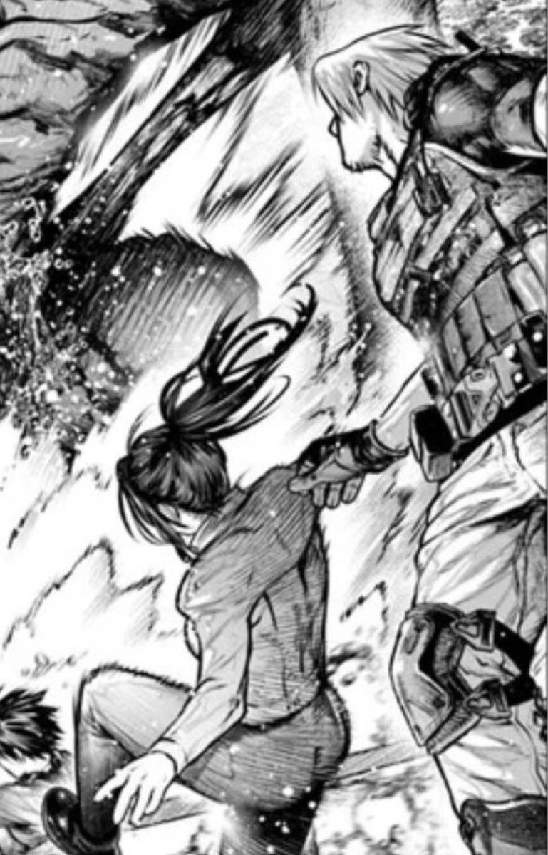 quotesbycleon's tweet photo. The tiny grip of cleon in the manga 🥰 https://t.co/WX80feoZps