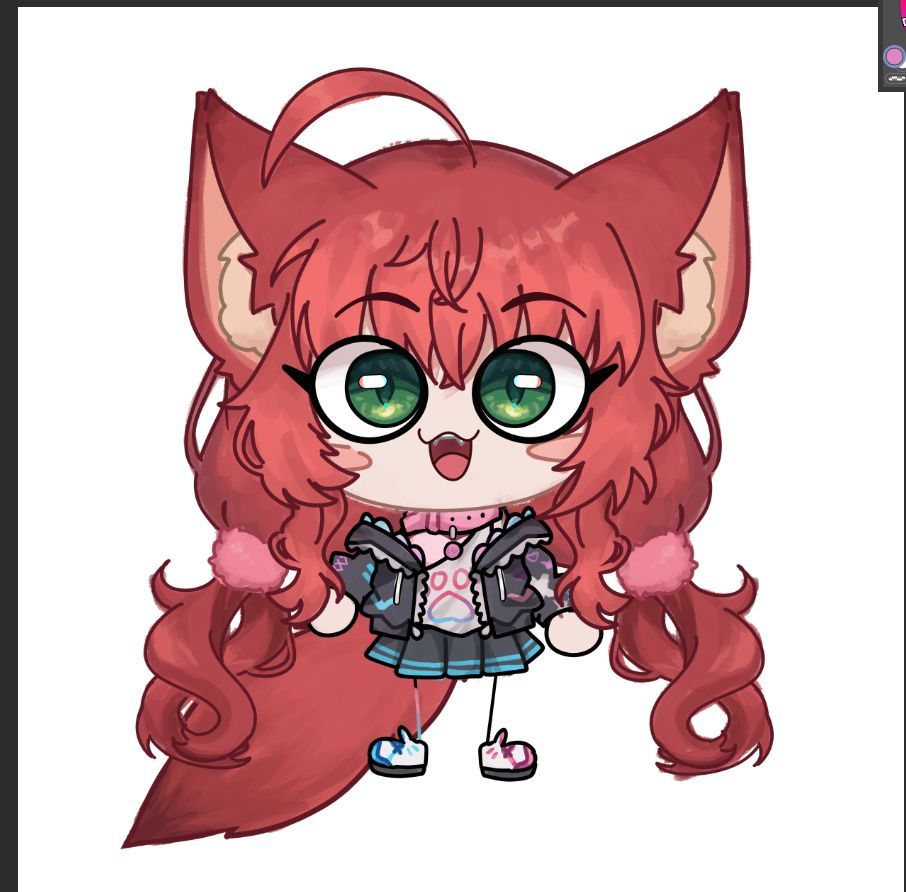 TheNisi_'s tweet photo. Another gremlin baby vtuebr is coming to life!! 🔥
Soon I will post the live2D rigging showcase ~ https://t.co/hV37SMLbyk
