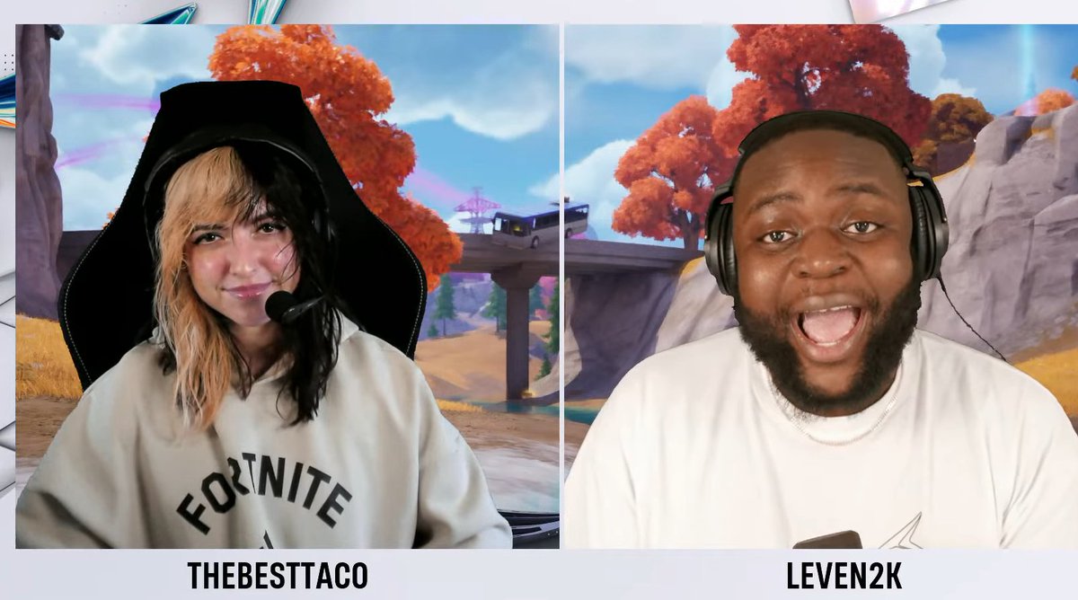 DestinysJesus's tweet photo. Did you know Leven and Taco both have the same chair? Just Leven is such a unit you don't realise it https://t.co/uJN2JI4YIN