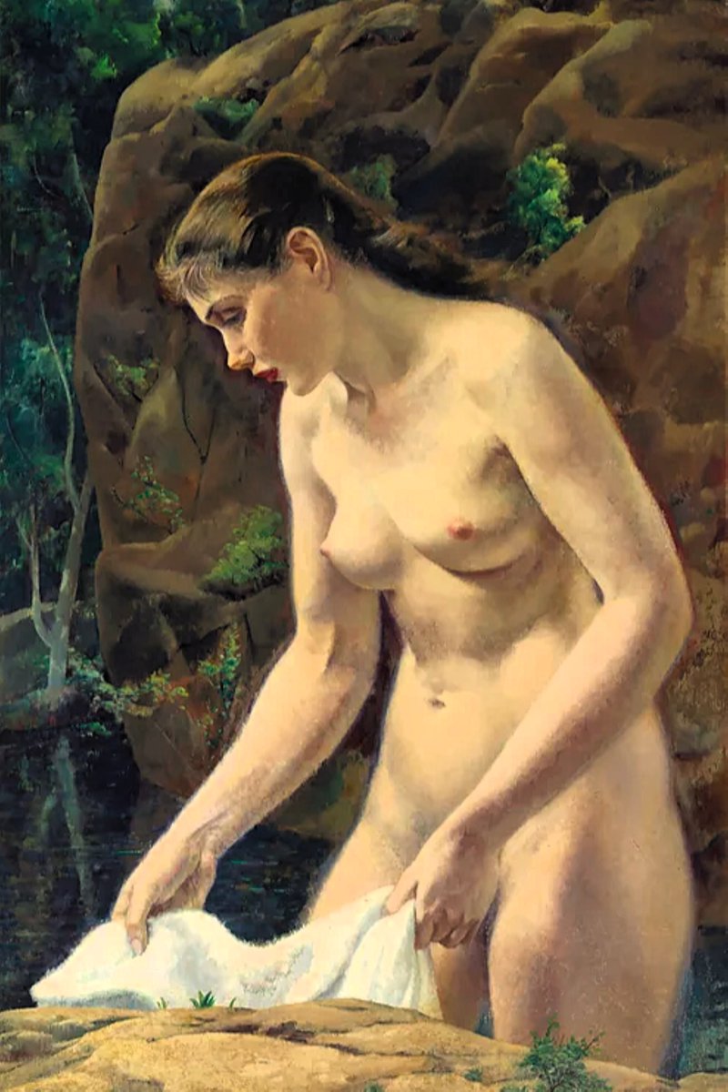 AlexandraSoro's tweet photo. By Leon Kroll. (1884–1974) 🖌️🌹
American painter and lithographer. https://t.co/FvqOGRunm1