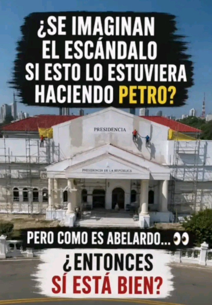 consulta22puebl's tweet photo. Que estarían diciendo los medios de comunicación donde esta fuera petro o Iván Cepeda?? https://t.co/nmUz3zuym4