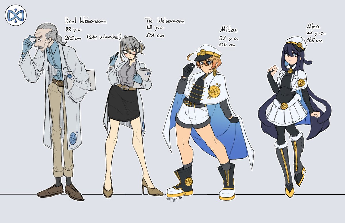 roulettellion's tweet photo. 🔬Lineup

#oc https://t.co/yMvtvhcHBP