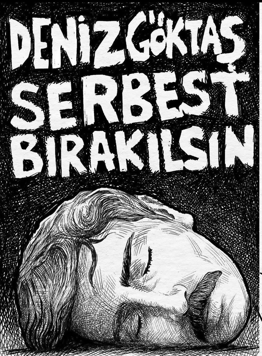 fulyakomsuagi's tweet photo. #DenizGöktaşSerbestBırakılsın https://t.co/LYx32rAtWI