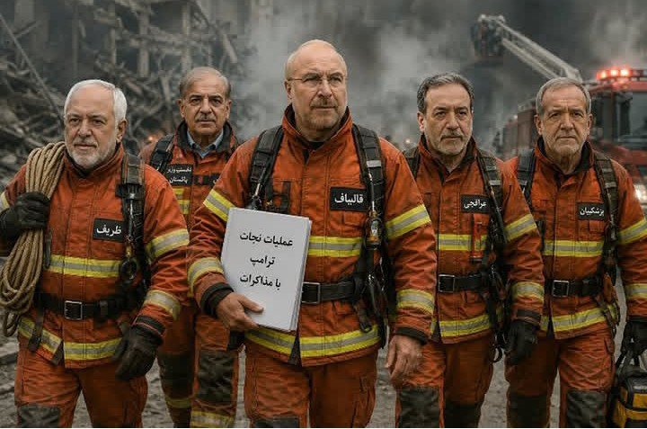 gashtapoo's tweet photo. با توجه به افزایش قیمت #نفت ، و تشدید حملات سپاه و ارتش علیه پایگاه های آمریکا ، تیم نجات ترامپ دوباره فعال شد . https://t.co/gbKJoI2NDF