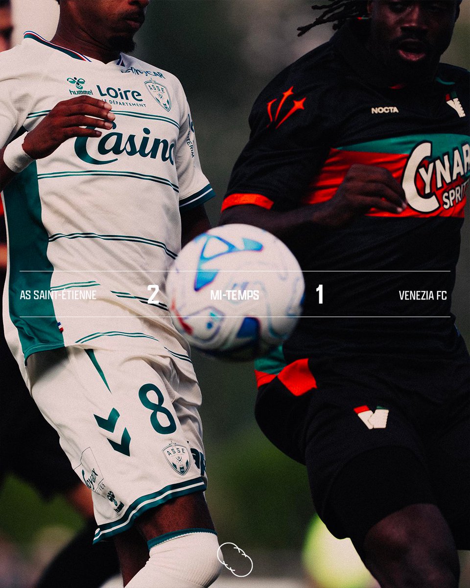 ASSEofficiel's tweet photo. 45e+2 : ⏸️ C’est la pause ! Appliqués et efficaces, les Verts mènent face à Venise grâce à un superbe doublé signé Jakob Breum !
💚 2-1 🟠 #ASSEVFC - #LaPrepa26 https://t.co/3KC8vEPdcN