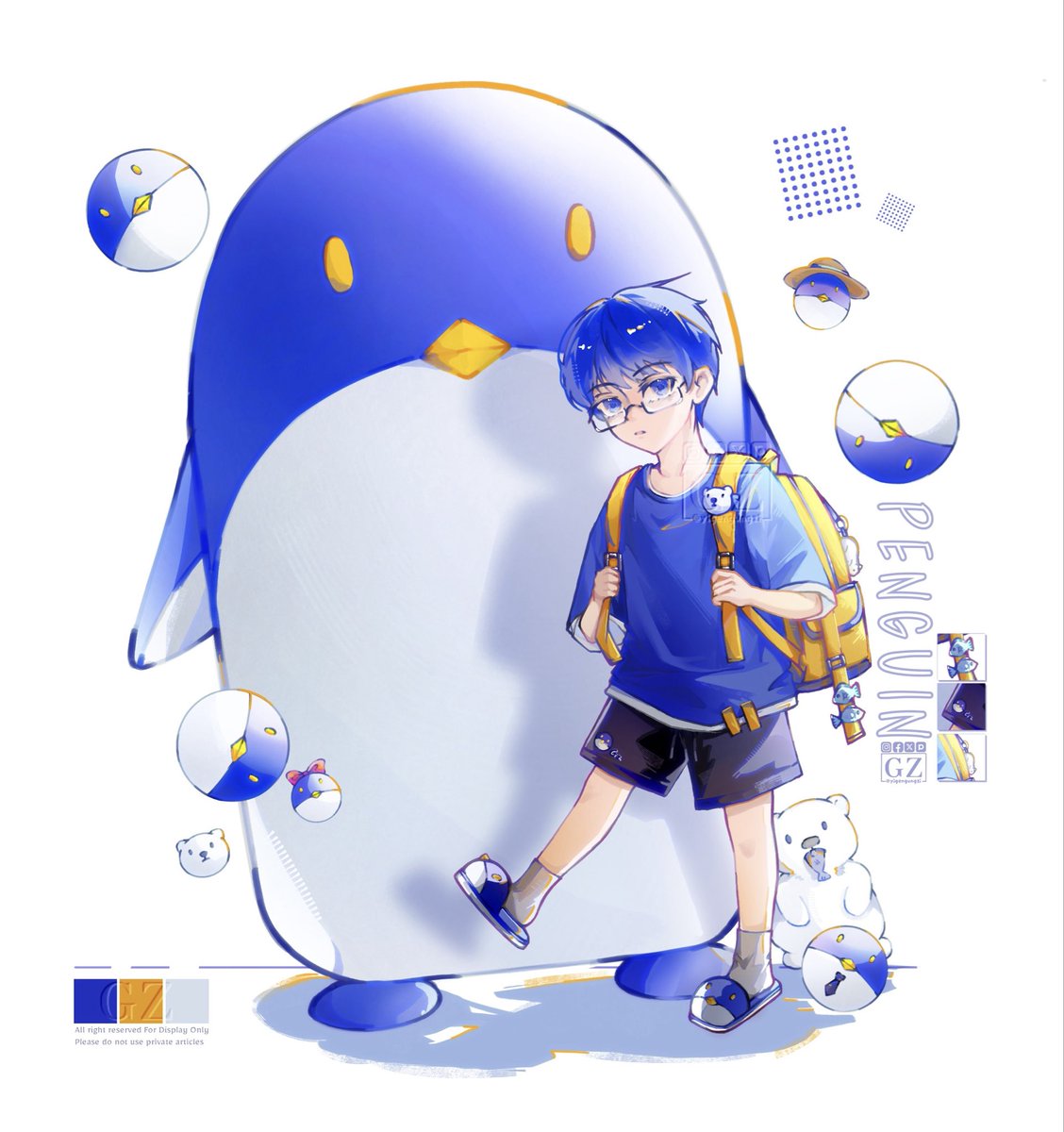 yigengungzi's tweet photo. #Oc #art #drawingart #illustratio #penguin #绘画 #drawingㅤㅤ https://t.co/YhpkpKxWjN