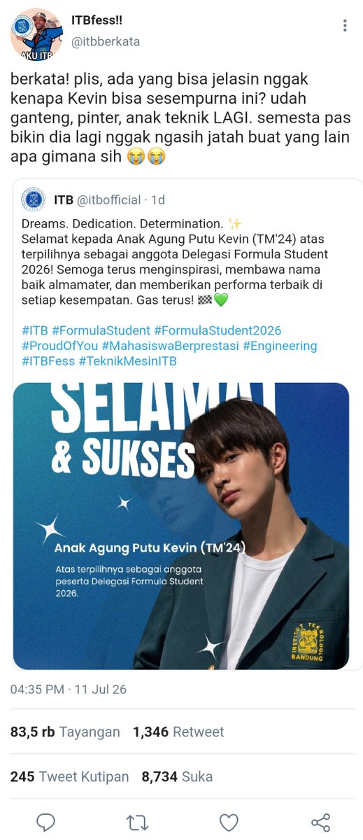 rejeungu's tweet photo. — #keonhyeon few tweet AU

"niatnya ngehujat eh malah..." https://t.co/f1ynvwPKXz