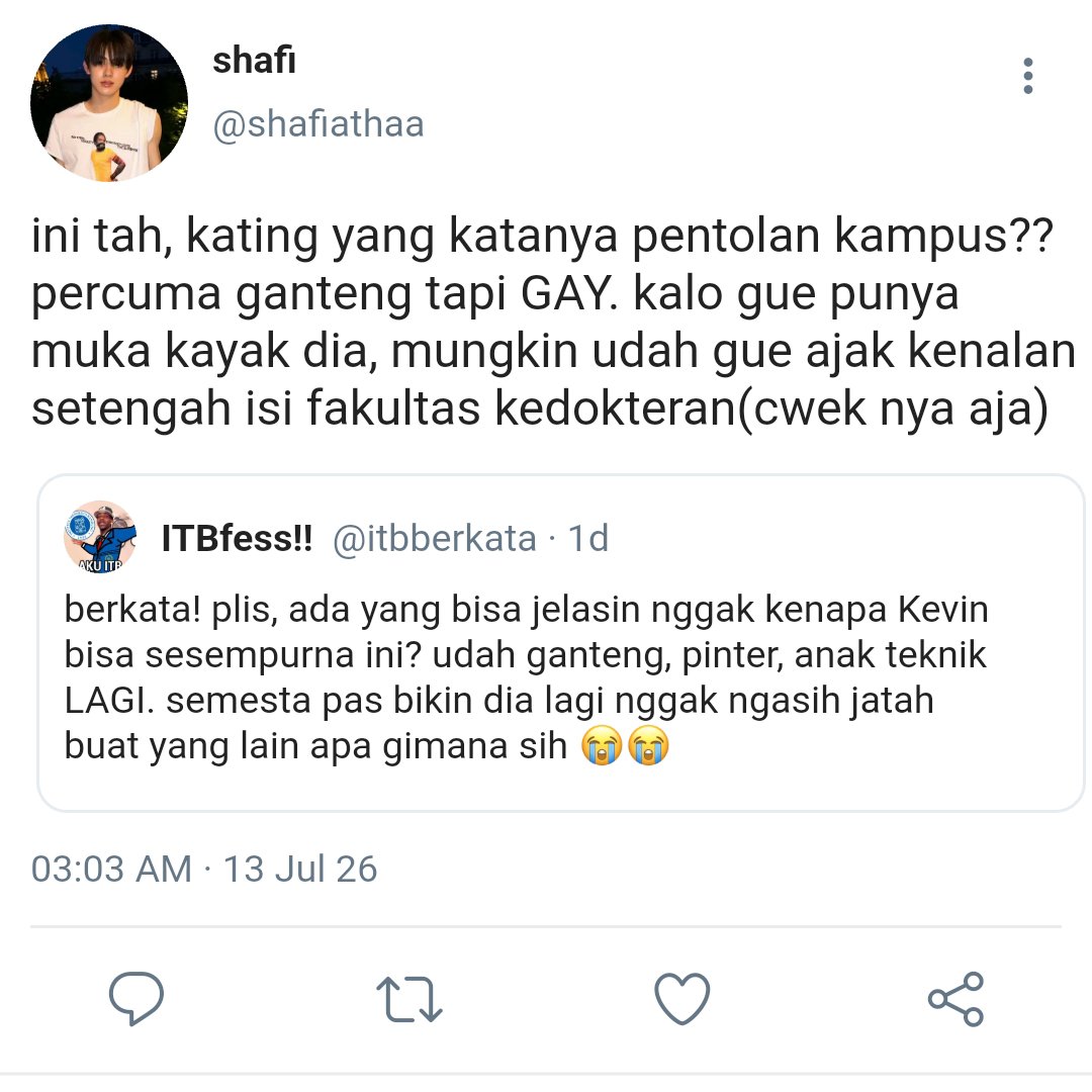 rejeungu's tweet photo. — #keonhyeon few tweet AU

"niatnya ngehujat eh malah..." https://t.co/f1ynvwPKXz