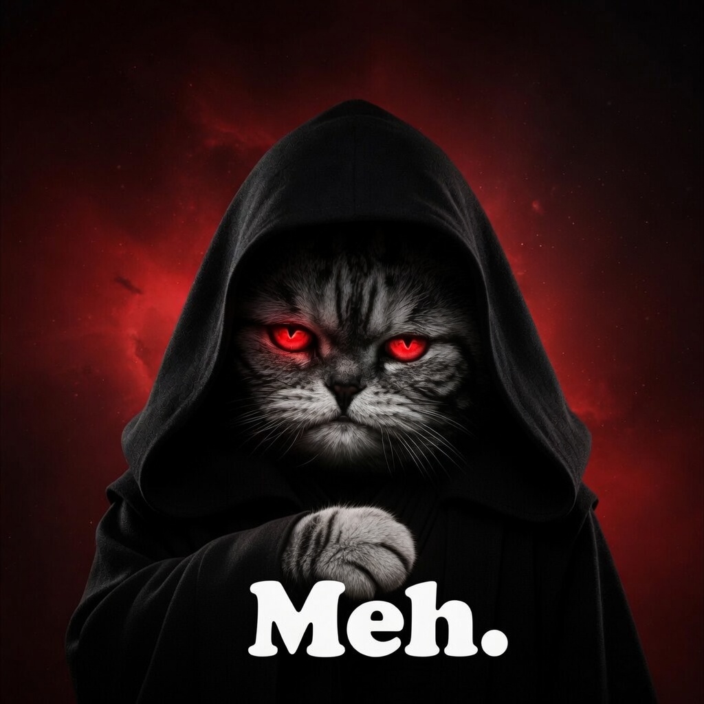 SITHcabal's tweet photo. Going into MEH Mode for a time...Bye. https://t.co/iYAxxvGUu9