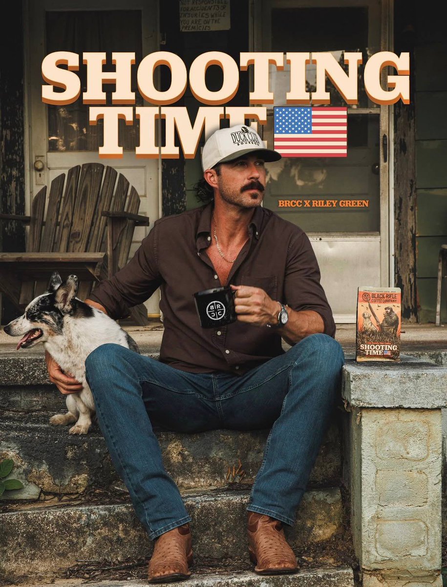 DuckmanRiley73's tweet photo. Crafted for early risers,the hard workers, and anyone who appreciates a damn good cup of coffee. It’s shooting time. #countrymusic #weouthere #blackriflecoffee https://t.co/mPuEzQZHrR