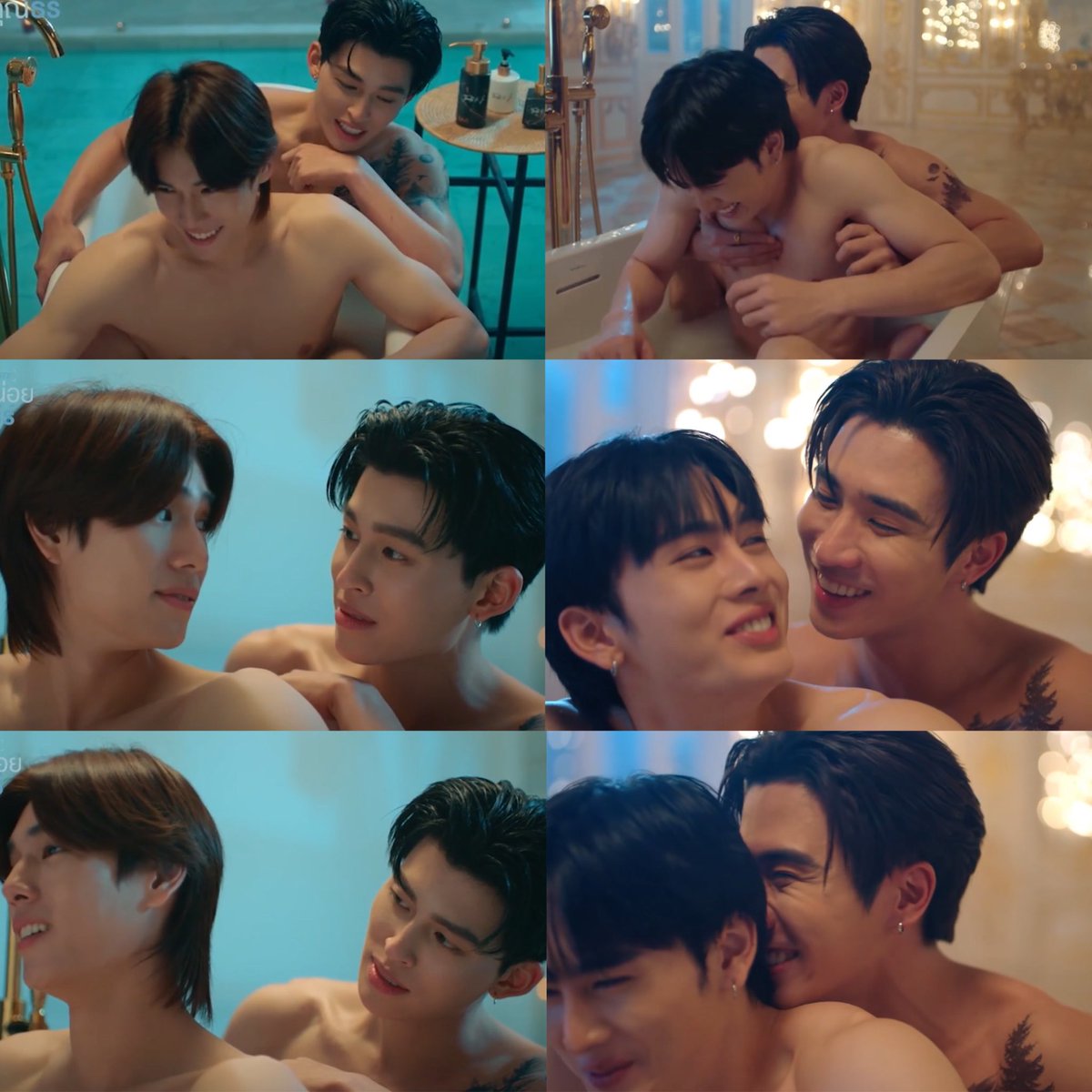 Ppnd98's tweet photo. เมื่อโดนพุพุแซวว่าทำไมใกล้ชิดกันจัง 

เพิร์ธ “พวกผมดูคู่ปอนด์ภูวินทร์ไง เค้าฟินเค้าจิ้นขนาดไหน แล้วผมไปเรียนรู้มา”
 
        ปอนด์ภูวินทร์      VS     เพิร์ธแซนต้า 

เพิร์ธอย่าอ้าง เล่นเป็นตัวเองมาก 5555 

#PeachAndMeSeriesFinalEP https://t.co/MjSmOqtSxV