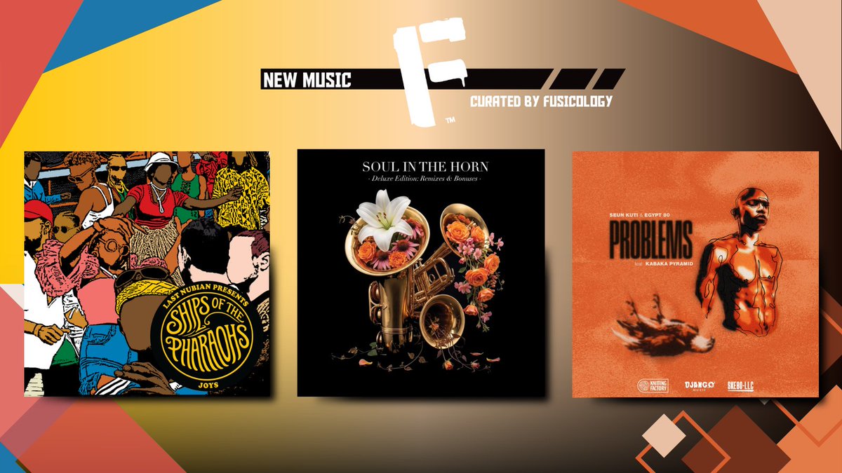 fusicology's tweet photo. New releases from Ari Lennox, DOMi &amp; JD BECK, Seun Kuti &amp; Egypt 80 feat. Kabaka Pyramid, Kurupt &amp; DJ Battlecat, Isaiah Collier, Destani Wolf and more.
Listen now: https://t.co/bPn7453CIW
#NewReleases #Fusicology #GlobalSoul https://t.co/MS9Jvf44cz