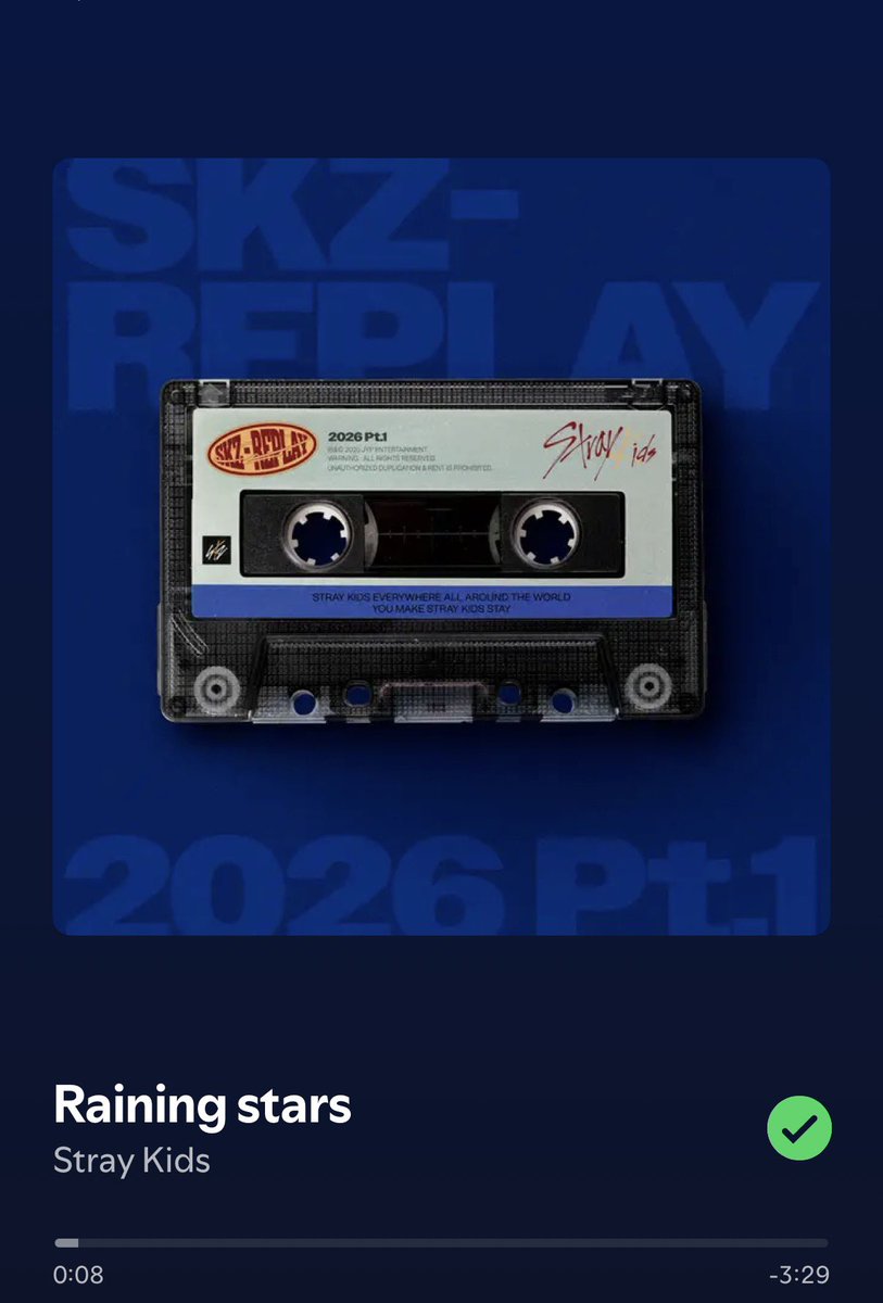 gonchan1229's tweet photo. SKZ-REPLAY 2026ちゃんと見てなくて今知ったんだけど
私の好きな유성우が入ってる🥹🙌 https://t.co/SC9XY2A9fo