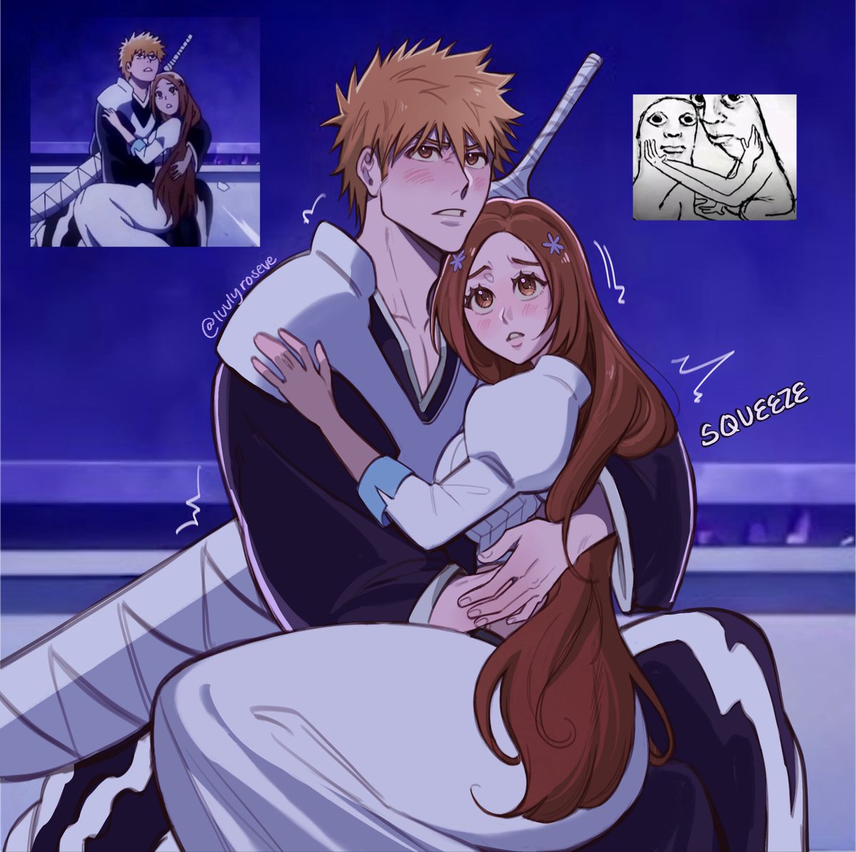 luvlyroseve's tweet photo. bonded pair do not separate‼️#ichihime https://t.co/GdXoAqDOxr