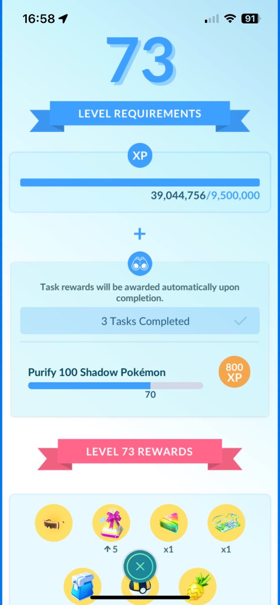 ZookPogo's tweet photo. Nothing noteworthy recently instead been slowly but surely working on these, relaxed pace on the hyper training so it gives me something to do. Went thru storage for the level task so guess I'll be doing more grunts for the time being, nearly there though https://t.co/yiIpns0aym