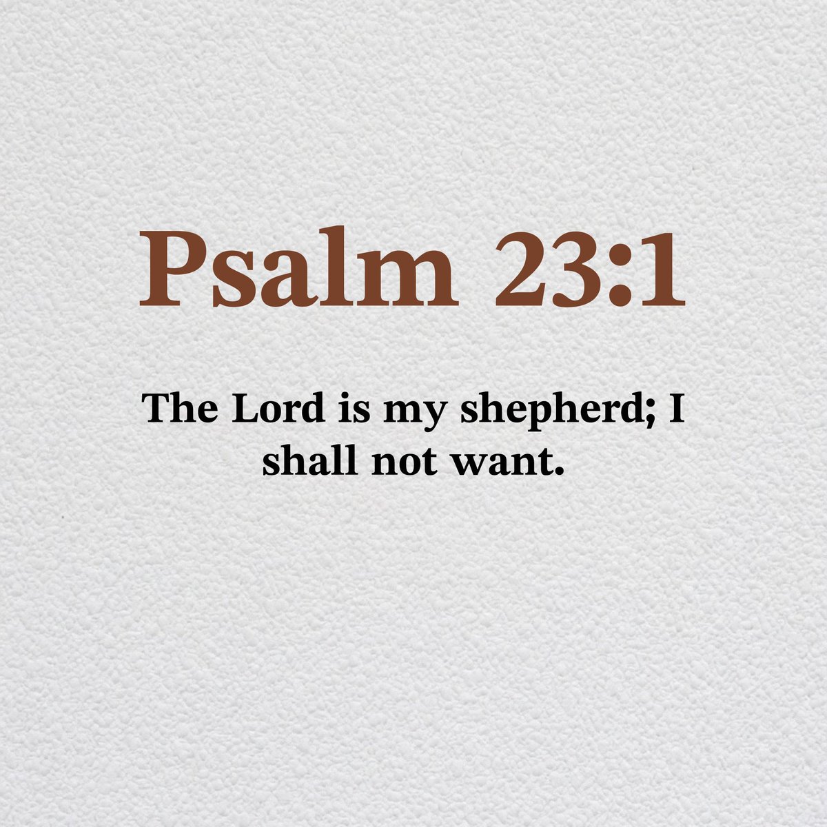 Holy__Bible1's tweet photo. Psalm 23:1 https://t.co/y5TJLSoX63