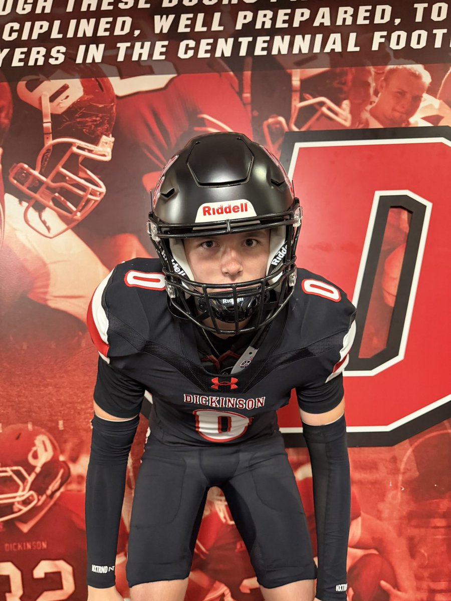 tygaskin7's tweet photo. Thank you to Coach Rykert and the entire Dickinson coaching staff for having me at campus for an official visit. It was great being able to learn about the program and I look forward to learning more in the future. @CoachRykert @DCRedDevilFB https://t.co/rsrj9lJFod