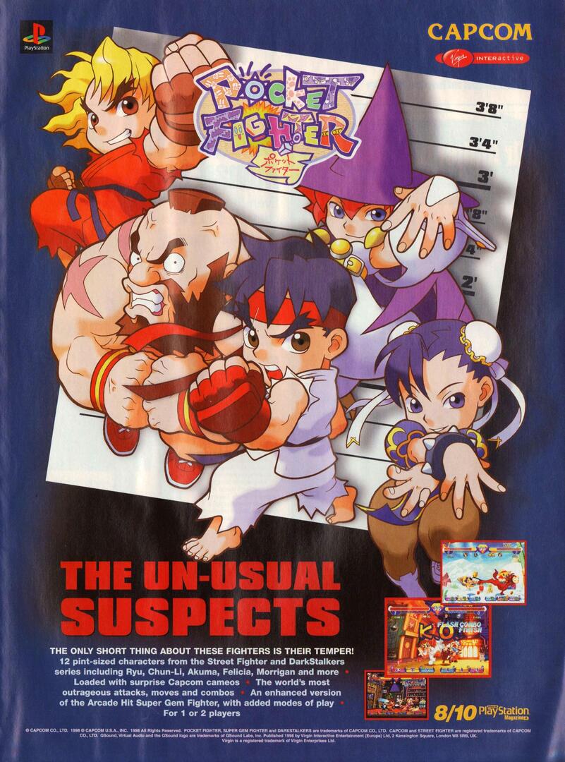 PlayStationPark's tweet photo. The Unusual Suspects
'Pocket Fighter'
PlayStation https://t.co/5ZY1Z7vyvJ