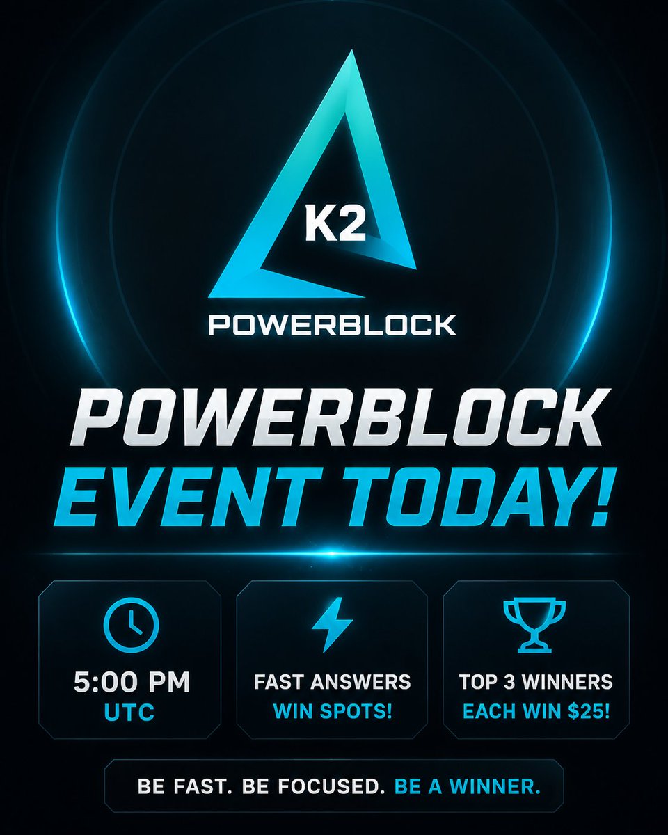__Da_raaa's tweet photo. Ready, set, answer. Let's make it count. 🔥
@K2PowerBlock https://t.co/za6fMscF9V