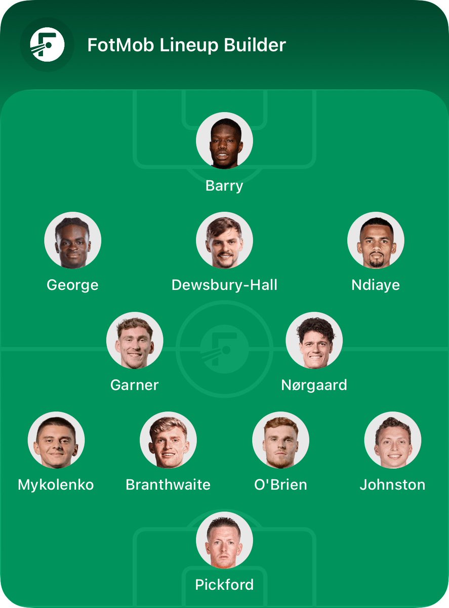 js_efc's tweet photo. So if these 2 go through that’s our strongest line up 
Without Moyes ‘favourites’ 
And id personally prefer aznou at L and Ndiaye is still here https://t.co/eXpehnqJRw