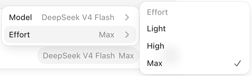 Jason_Young1231's tweet photo. DeepSeek V4 Flash now supports the native Responses API — you can wire it straight into Codex!

But the official setup is fiddly, and it silos your sessions.

With CC Switch: paste one API key, import into Codex, and your session history stays unified.

123K ⭐ · free & open source!
