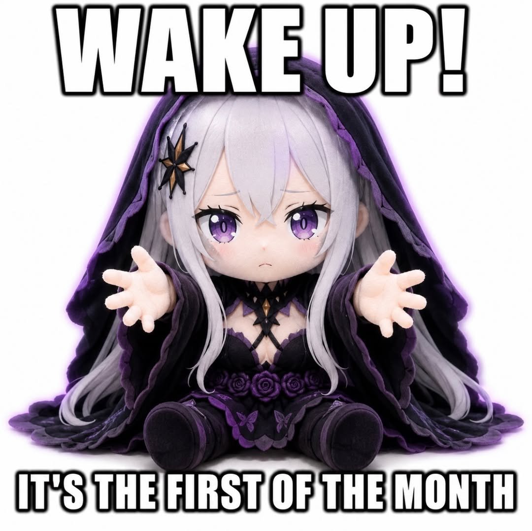 saterlla's tweet photo. Happy new month, looking forward to making more Amazing content for ya'll 🪼 . https://t.co/u6MypJ018L