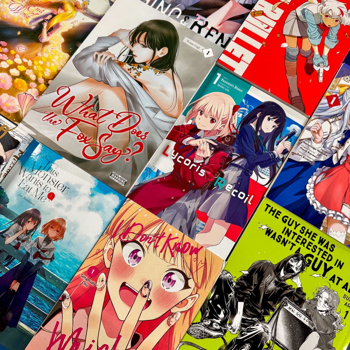 yenpress's tweet photo. Is there any better way to celebrate National Girlfriend Day than with a stack of sweet, sweet yuri?

Grab a volume of your favorite GL and share the sweetness with your favorite person today on #NationalGirlfriendDay! 🥰 

🔗 https://t.co/e9DIOO1dtw https://t.co/ggRKMRtN4X