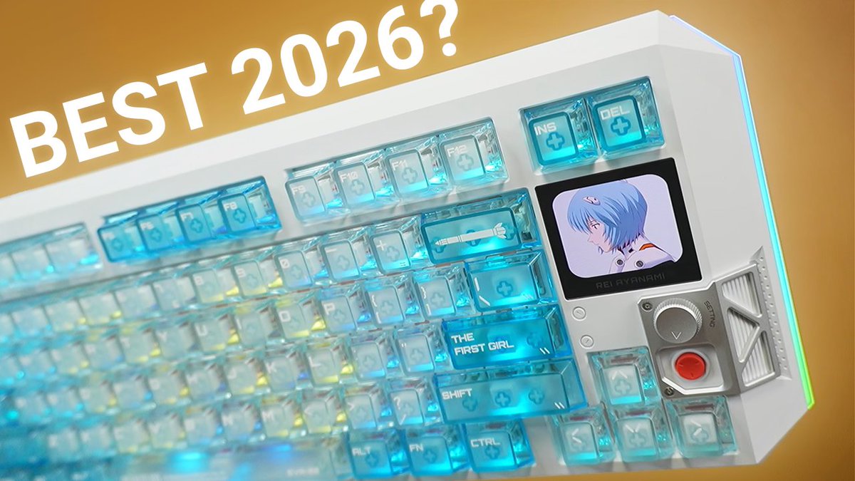 NotMigss's tweet photo. BEST Magnetic Keyboard of 2026 Contender?! (MelGeek Centauri80 EVA Review) https://t.co/4TmNM5i5qU

MelGeek Centauri80 EVA (DISCOUNT code: "MIGSS-EVA"): https://t.co/jABpOk5wkg

@MelGeekworld #gaming #gamingkeyboard #halleffect #evangelion #melgeek https://t.co/MeXfG4Aj5S